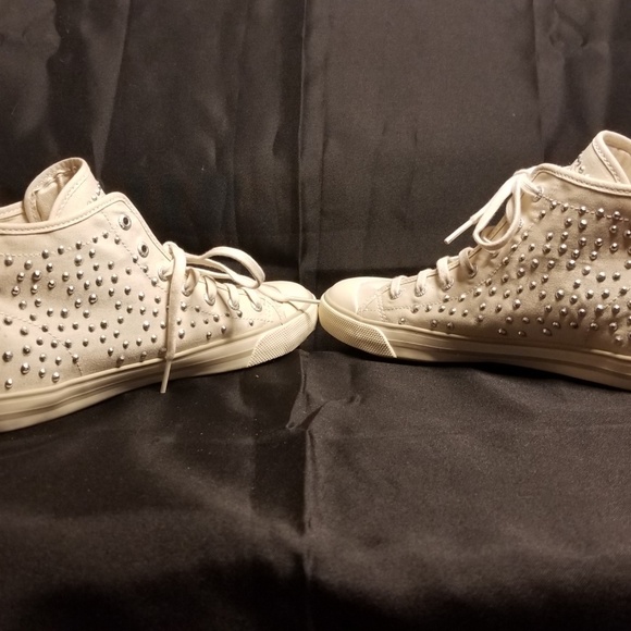 GUESS Bling Sneakers "JOAN" Crystal/Stud decor 10 - Picture 3 of 7